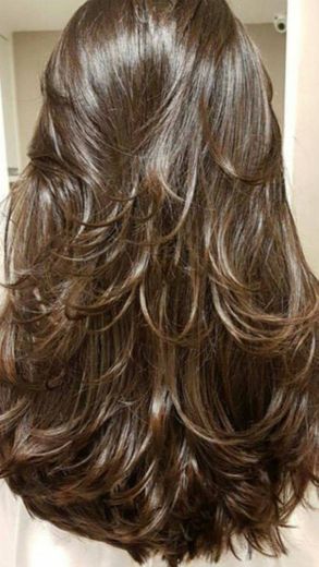 Corte de cabelo longo 