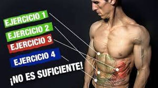 Rutina perfecta de abdominales con (sets y repeticiones)🔥🔥