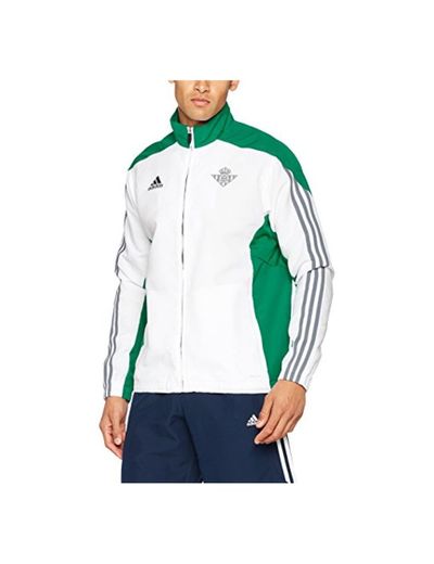 adidas Línea Betis FC Chaqueta, Hombre, Verde