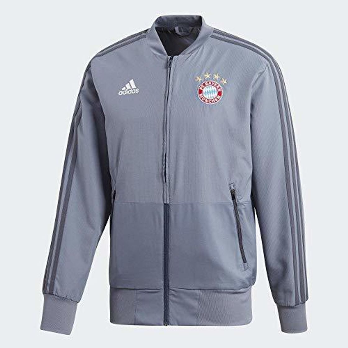 Products adidas 18/19 FC Bayern Chaqueta, Hombre, Gris