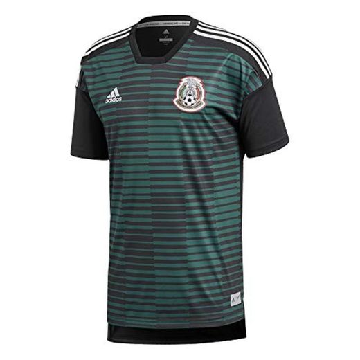 adidas México de Pre Match Camiseta, Todo el año, Hombre, Color Cgreen