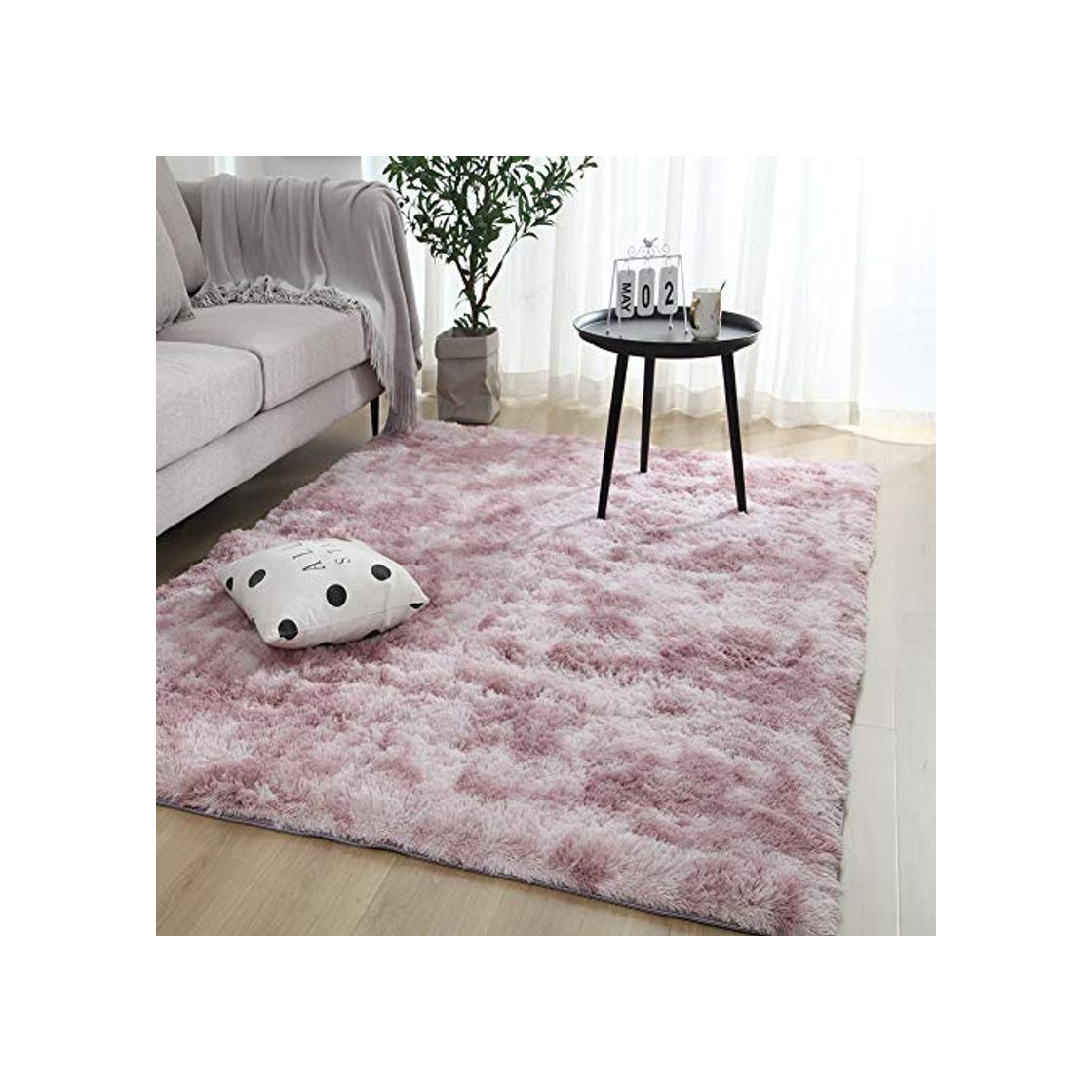 Product Zwgmu Alfombra Salon Grandes Shaggy - Alfombras Dormitorio Modernas Pelo Largo Lavables