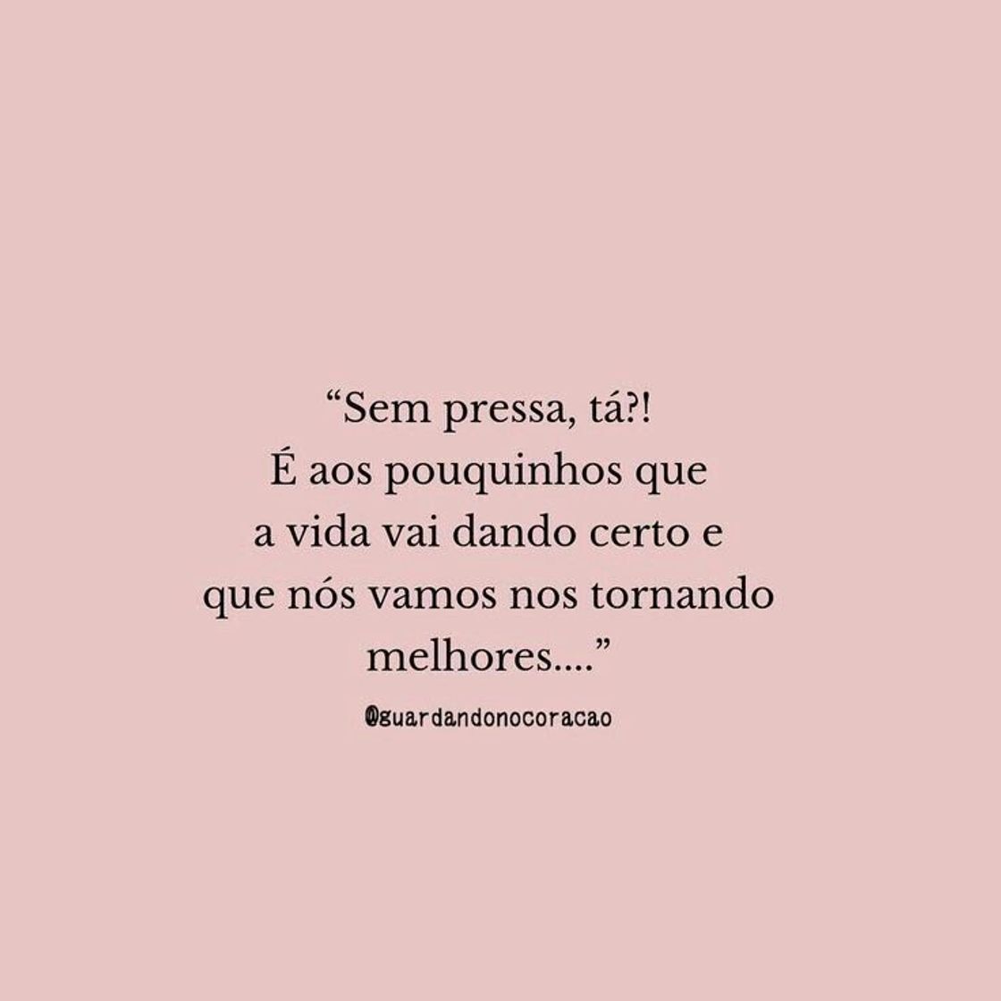 Fashion sem pressa!