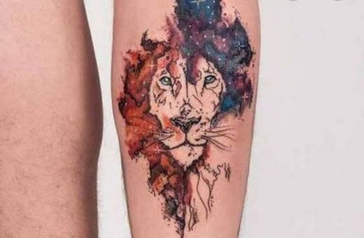 Tatuagem de leões