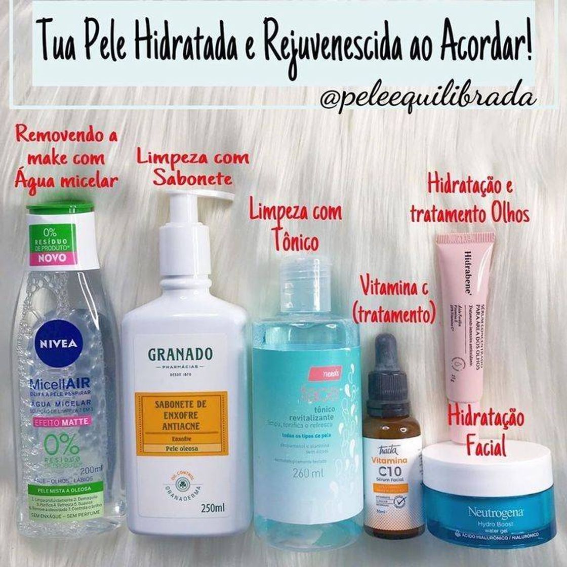 Fashion Rotina de skin care🛍️🌺