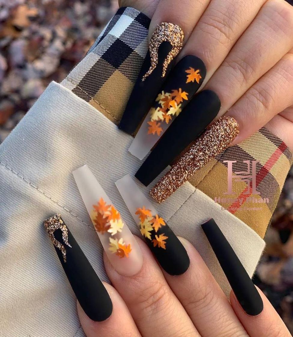 Moda Unhas noite 🖤💜