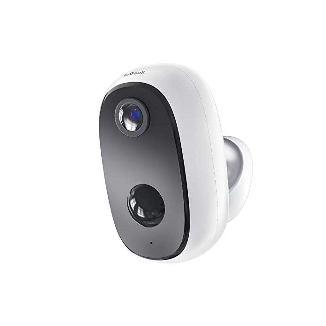 Social ieGeek Camaras de Vigilancia WiFi Exterior con Batería Recargable de 10000 mAh