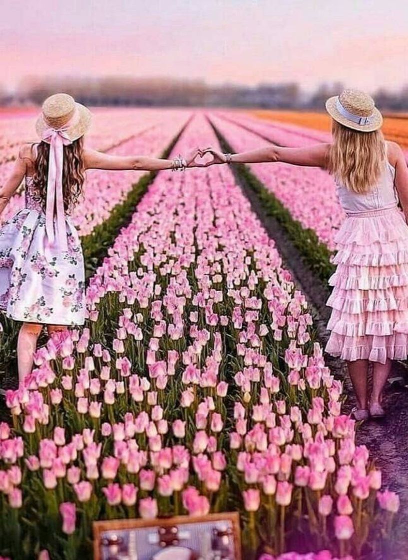 Fashion Inspiração de foto em campos de flores... 🤩