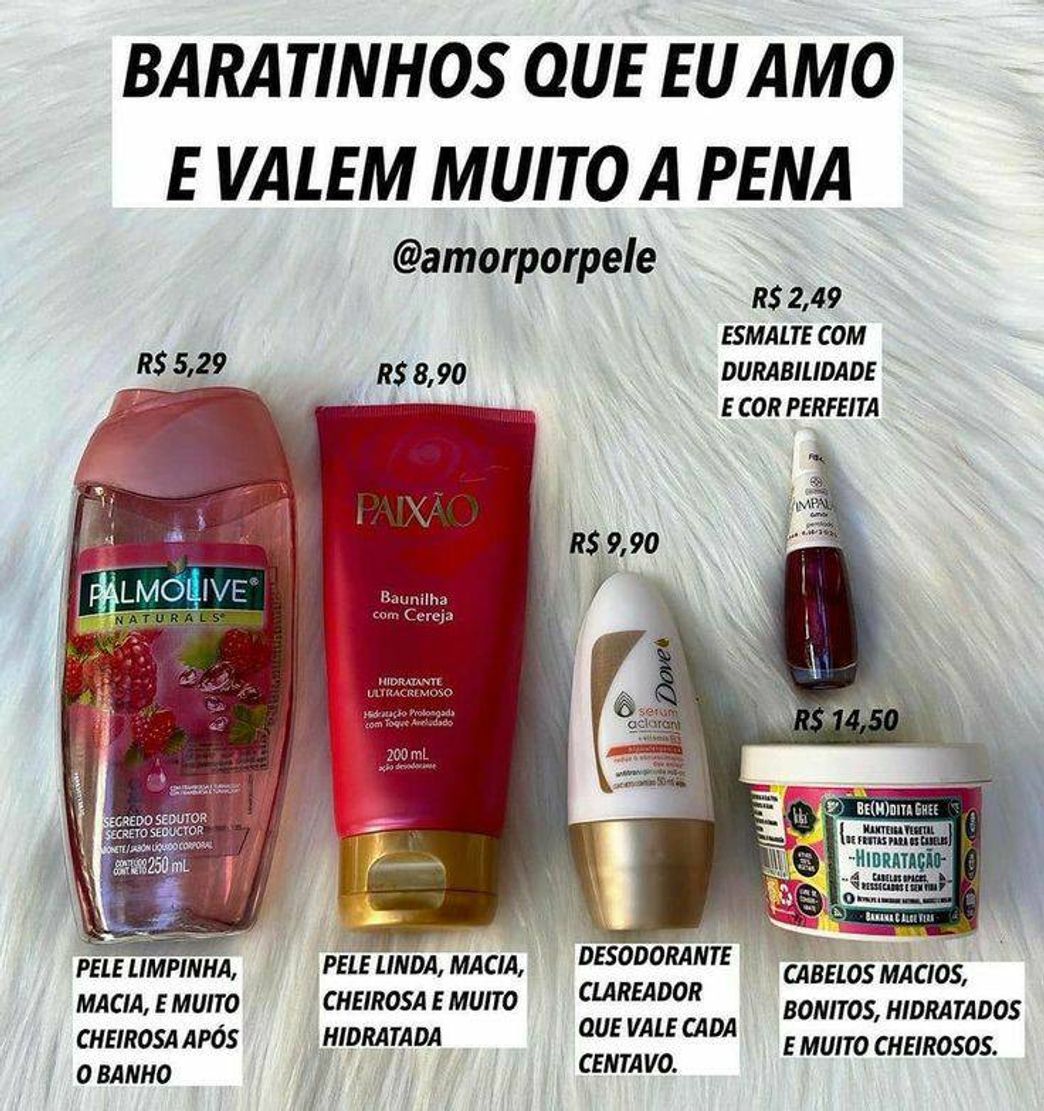 Fashion Produtos baratos que valem a pena