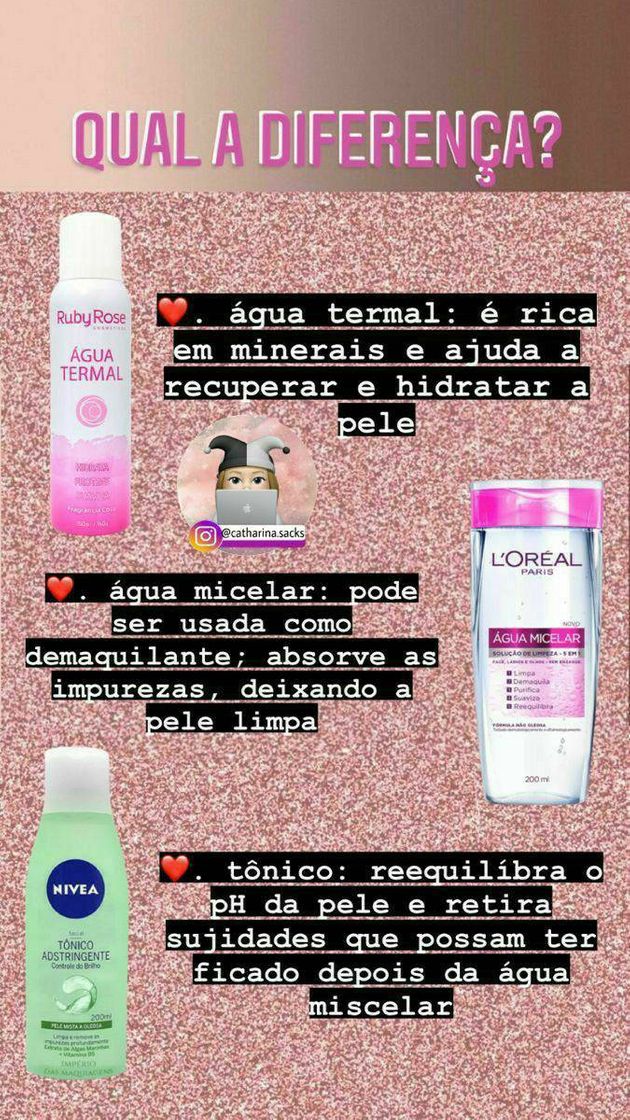 Fashion Água termal/água micelar/tônico 