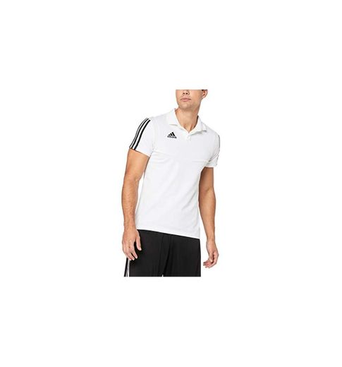 adidas Tiro 19 Polo, Hombre, Blanco