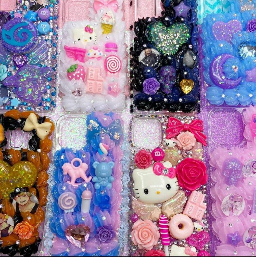 Fashion Decoden phone case 🤳💘🎀