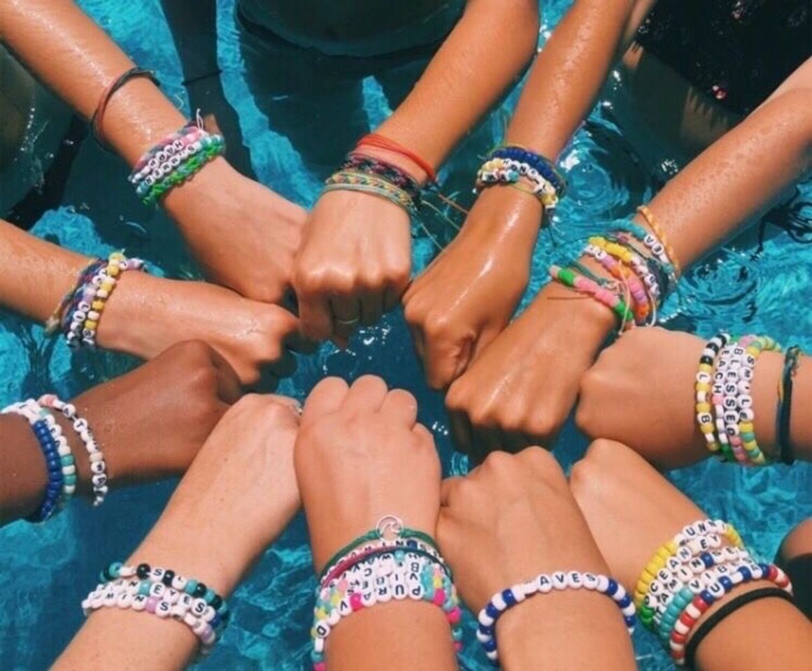 Moda You can create with your own friendship bracelets 