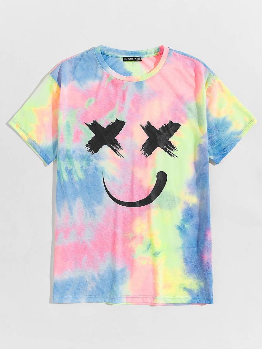 Fashion Camiseta Tie Die SHIEN 👕