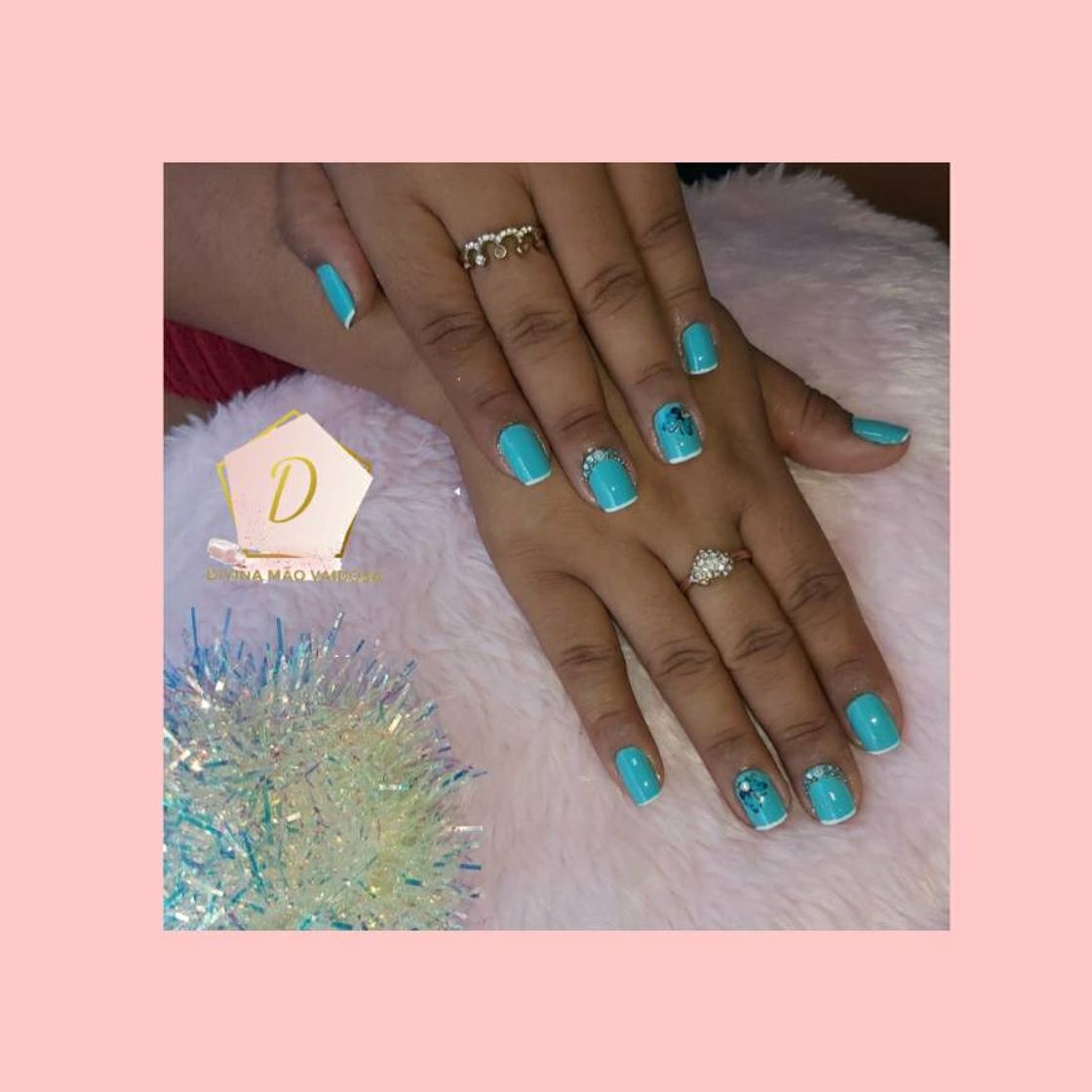 Social 😍 esse azul 😍💅