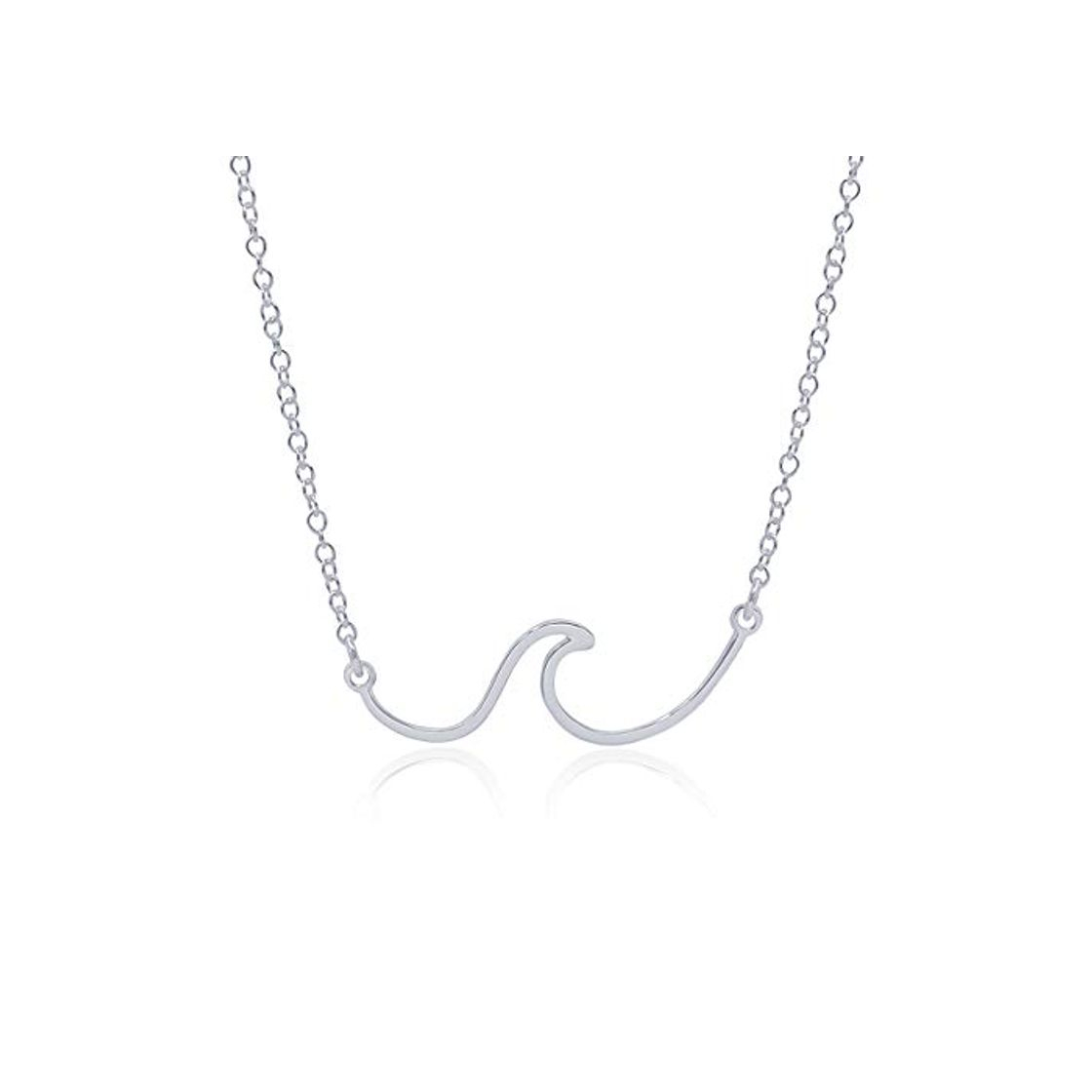 Product WANDA PLATA Collar Ola de Mar Surf para Mujer