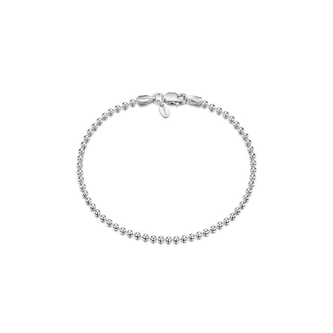 Producto Amberta® Joyería - Pulsera - Fina Plata De Ley 925 - Cadena