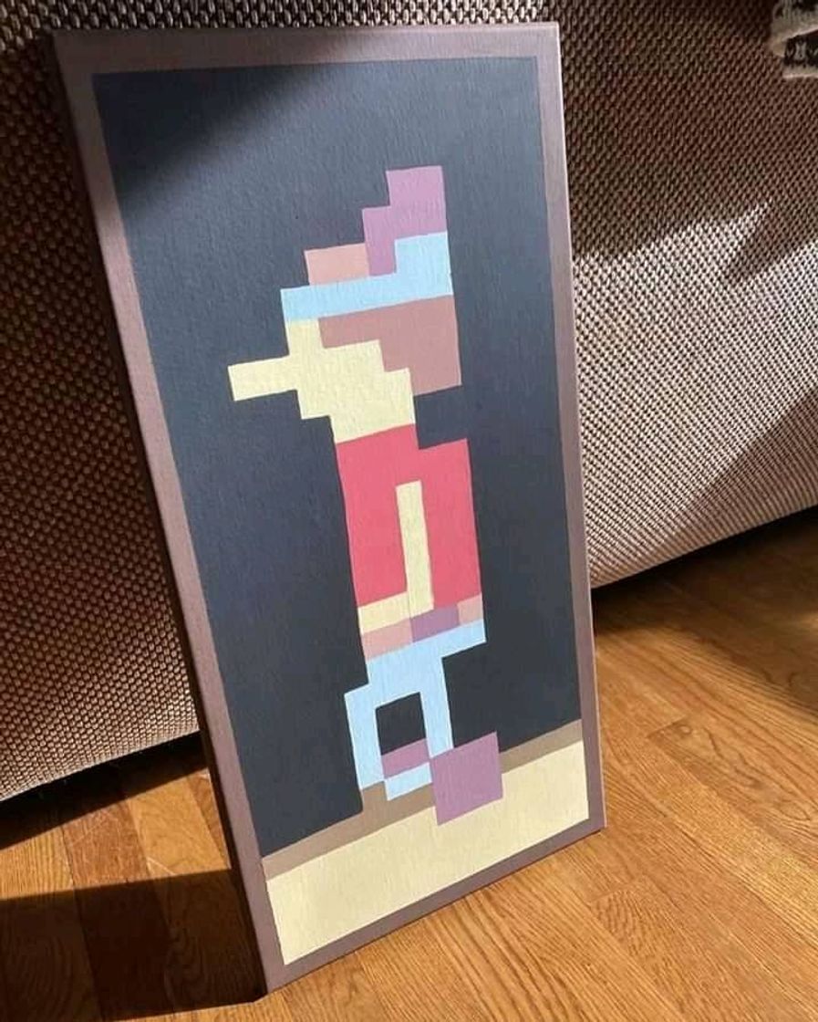 Fashion quadro minecraft