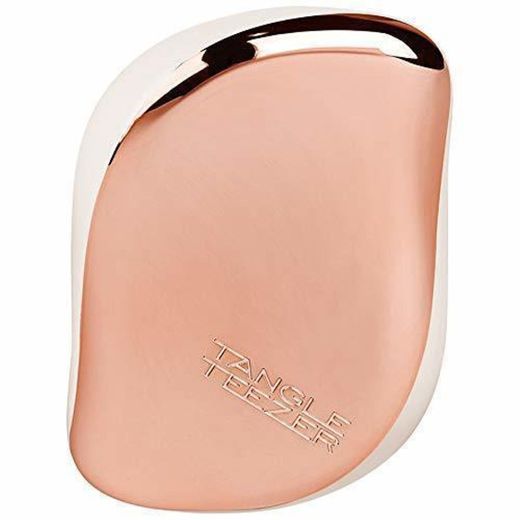 Tangle Teezer – Cepillo desenredar Compact Styler Rose Gold Cream