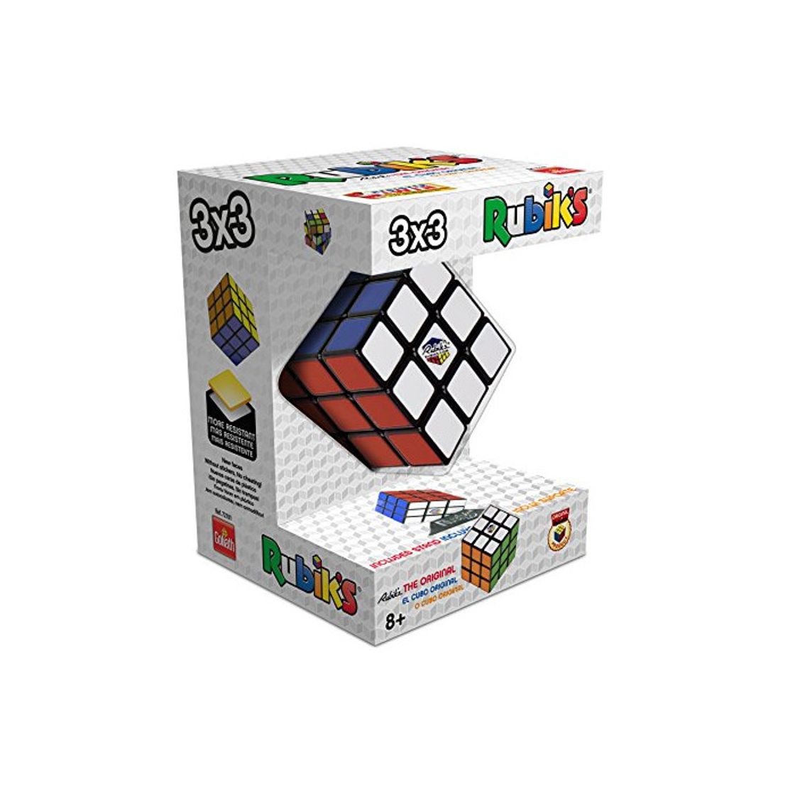 Social Goliath - Cubo de Rubiks 3X3 Original, 6 colores