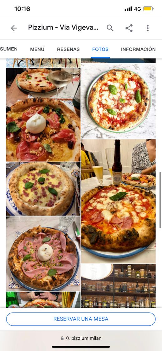 Restaurants Pizzium - Via Vigevano