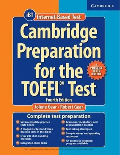 Cambridge Preparation for the TOEFL Test Book with Online Practice Tests and