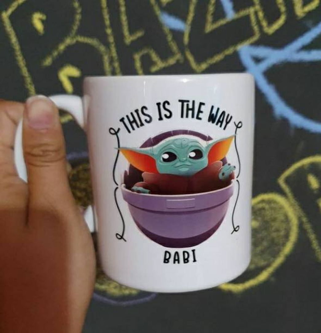 Moda Caneca Baby Yoda