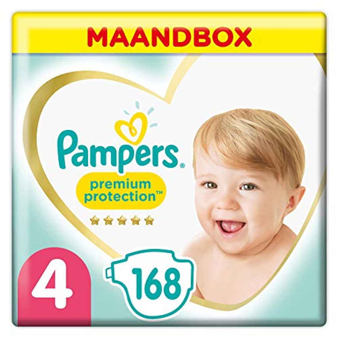 Lugar Pampers - Protección Premium - Pañales Tamaño 4