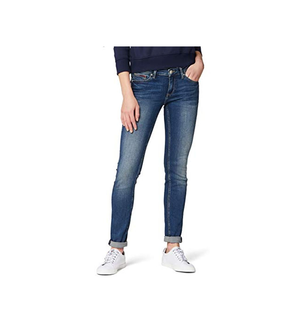 Moda Tommy Jeans Mujer Low Rise Sophie Jeans, Azul