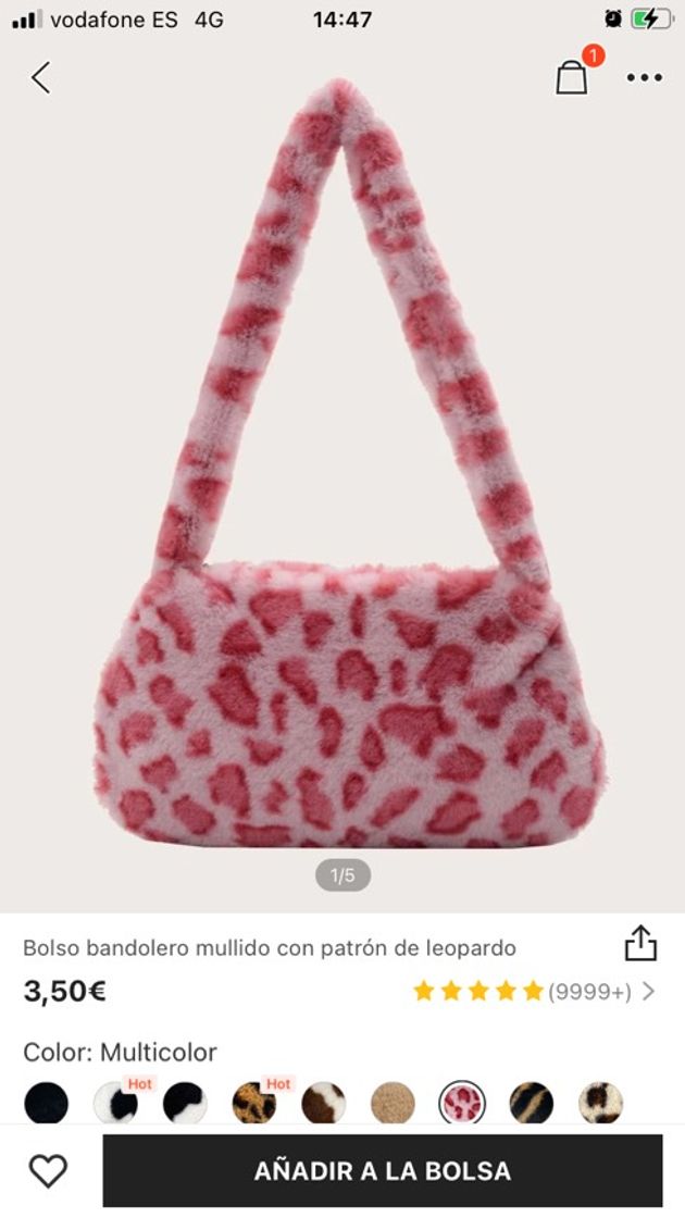 Moda Bolsito leopardo rosa🤪