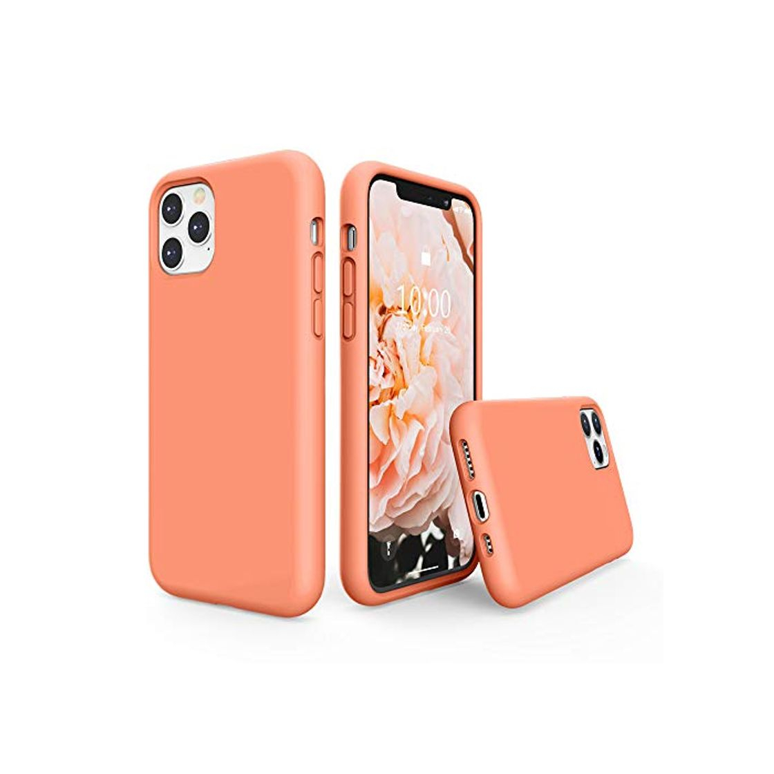 Producto SURPHY Funda Silicona para iPhone 11 Pro, Carcasa con Superfino Pelusa Forro,