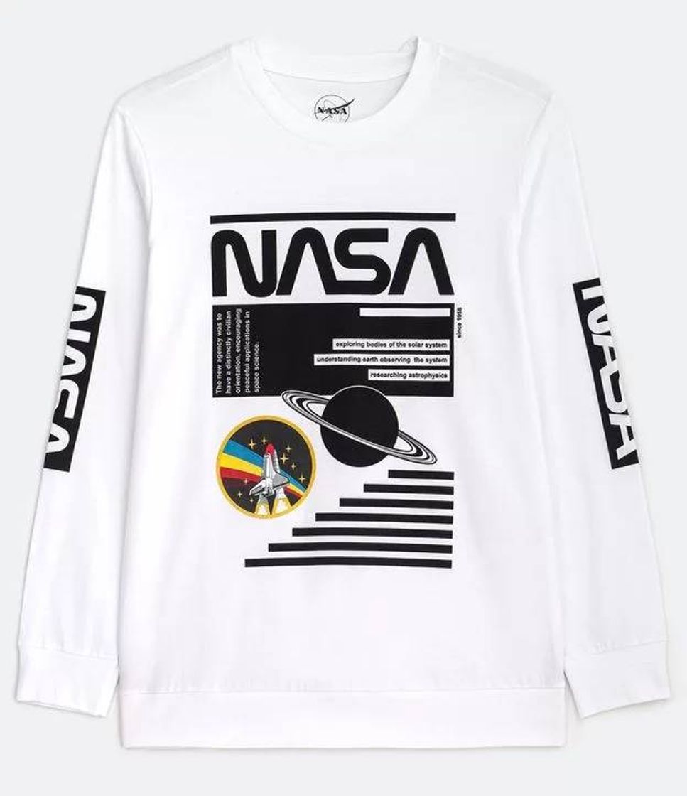 Fashion Camisa NASA