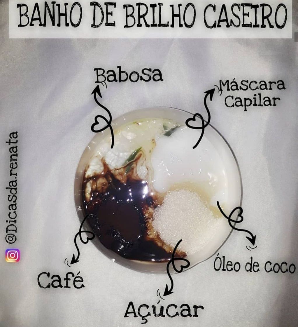 Fashion Banho de brilho caseiro 😍