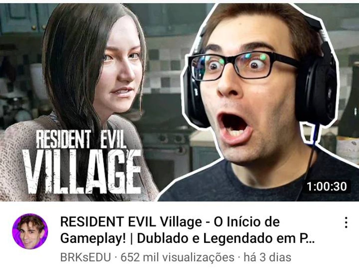 Moda RESIDENT EVIL VILLAGE | Canal BRKsEDU - YouTube