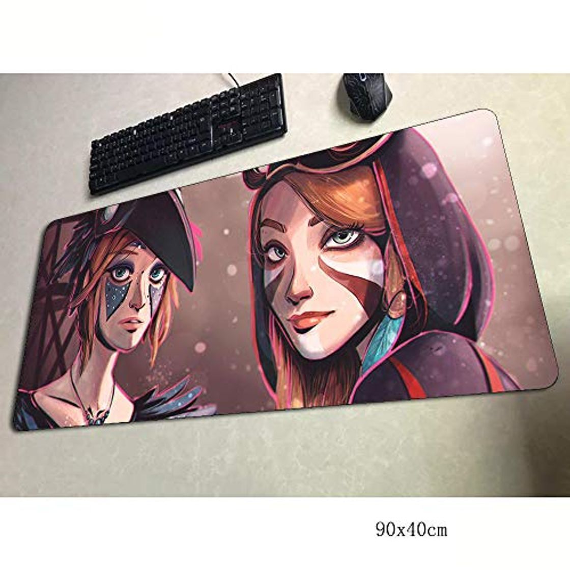 Producto Life is Strange Alfombrilla Raton Cómodo Mouse Pad para Juegos con Base