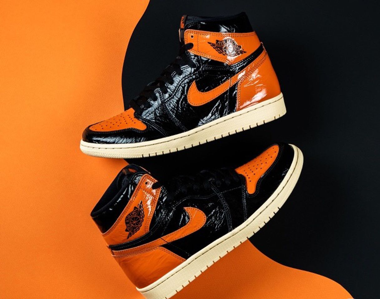 Fashion Tênis Air Jordan 1 Shattered Backboard🧡🖤