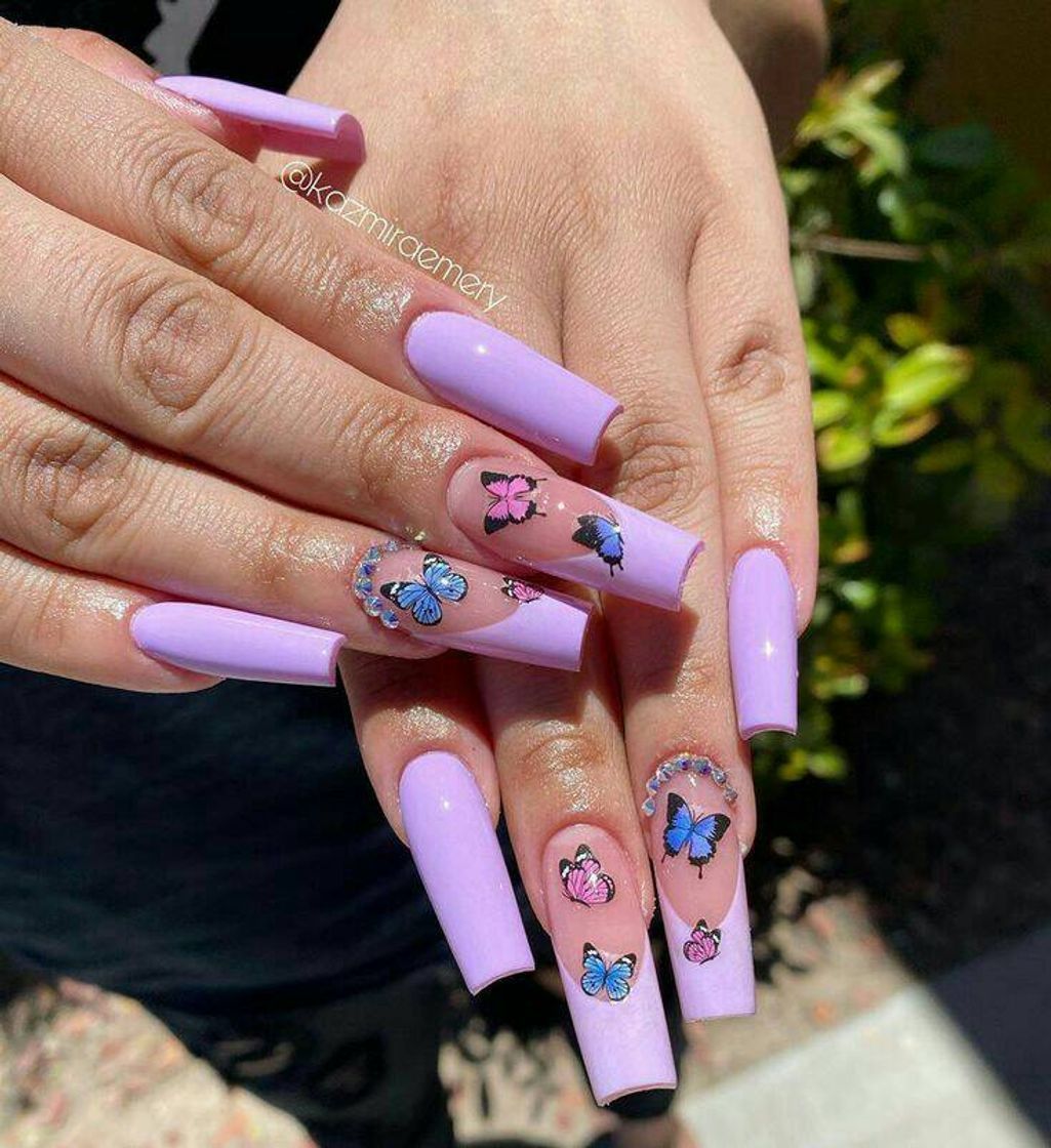 Fashion Decorated Butterfly Nails