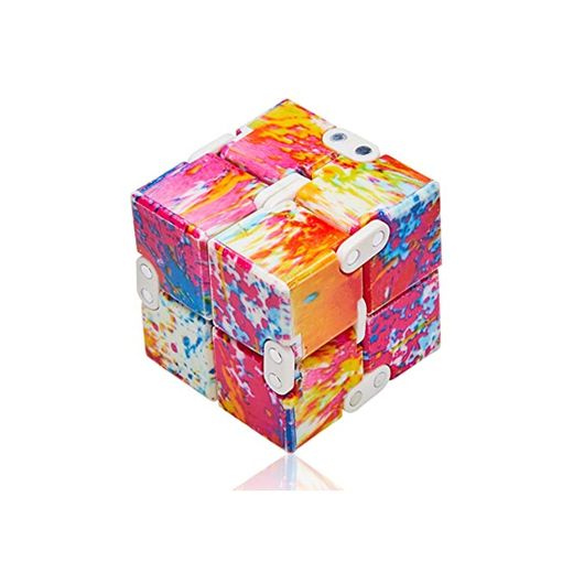 Yetech Multicolor Infinity Cube Toy para Adultos y niños