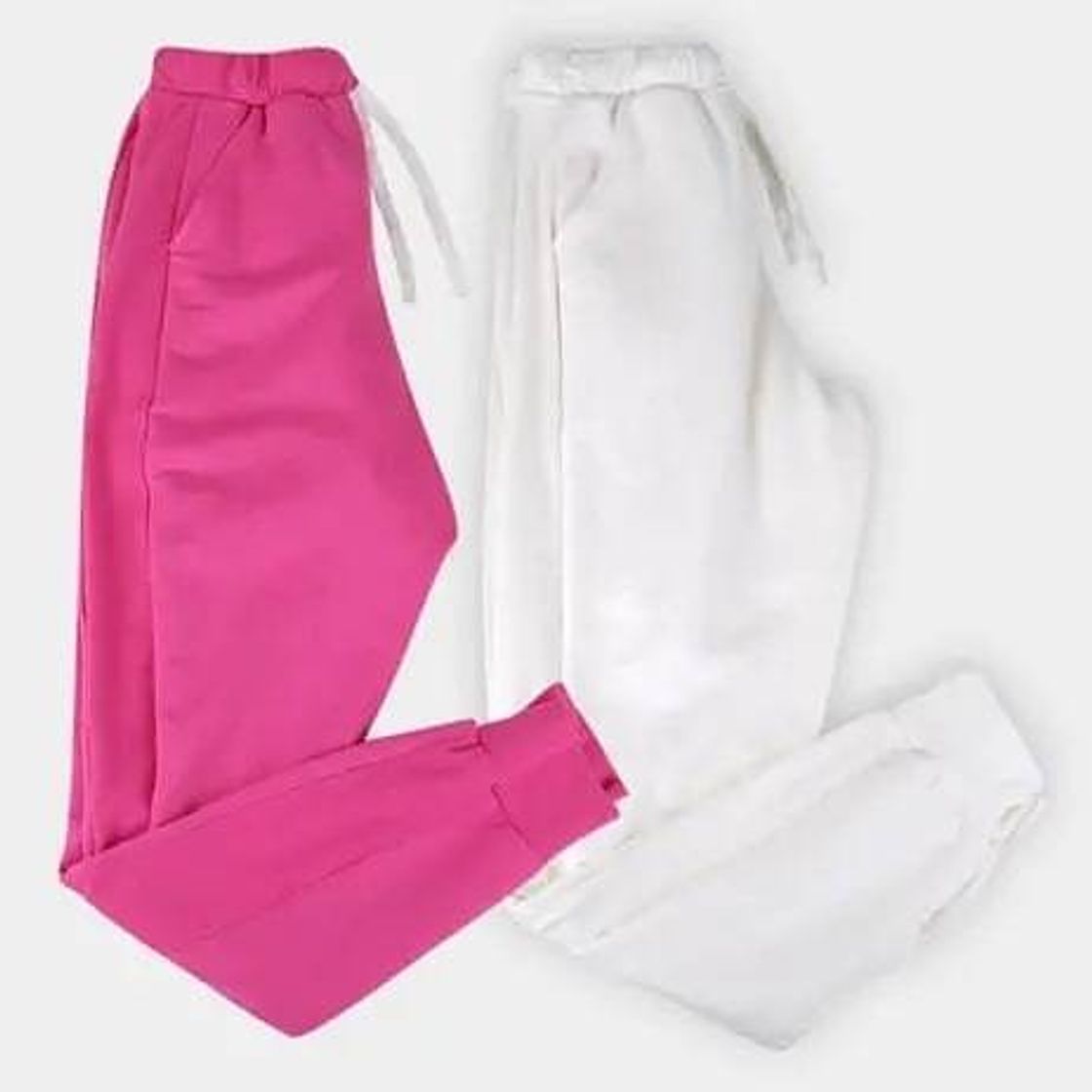 Fashion Kit 2 Calças Moletom Básicos Jogger Feminino

