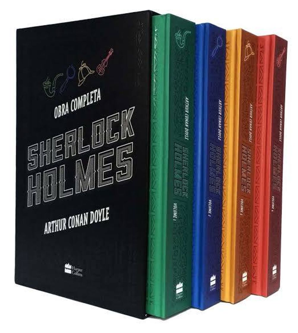 Libro Box Sherlock Holmes (Português) Capa dura

