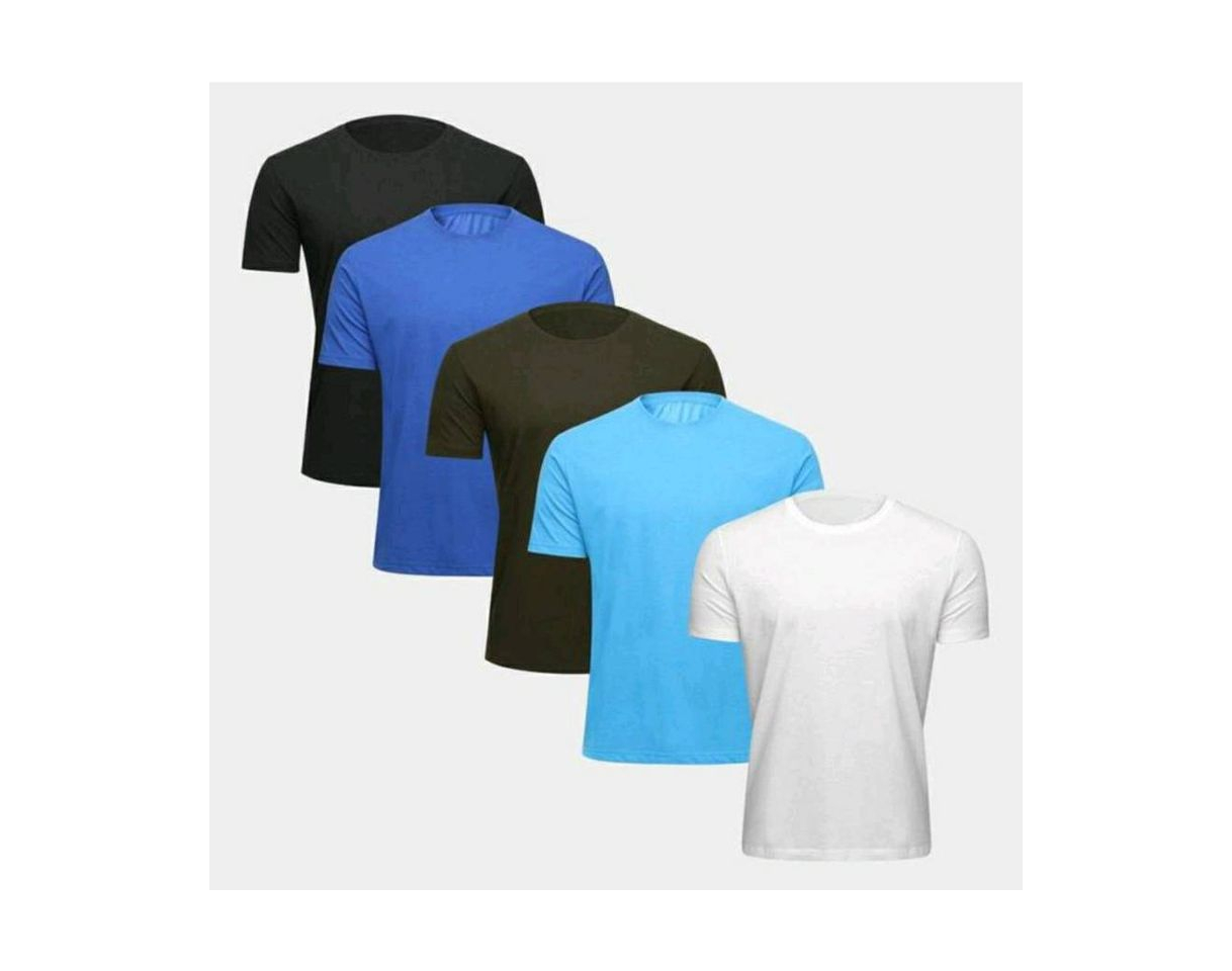 Moda Kit Camiseta Tribo Santa Lisa 5 Peças Masculino

