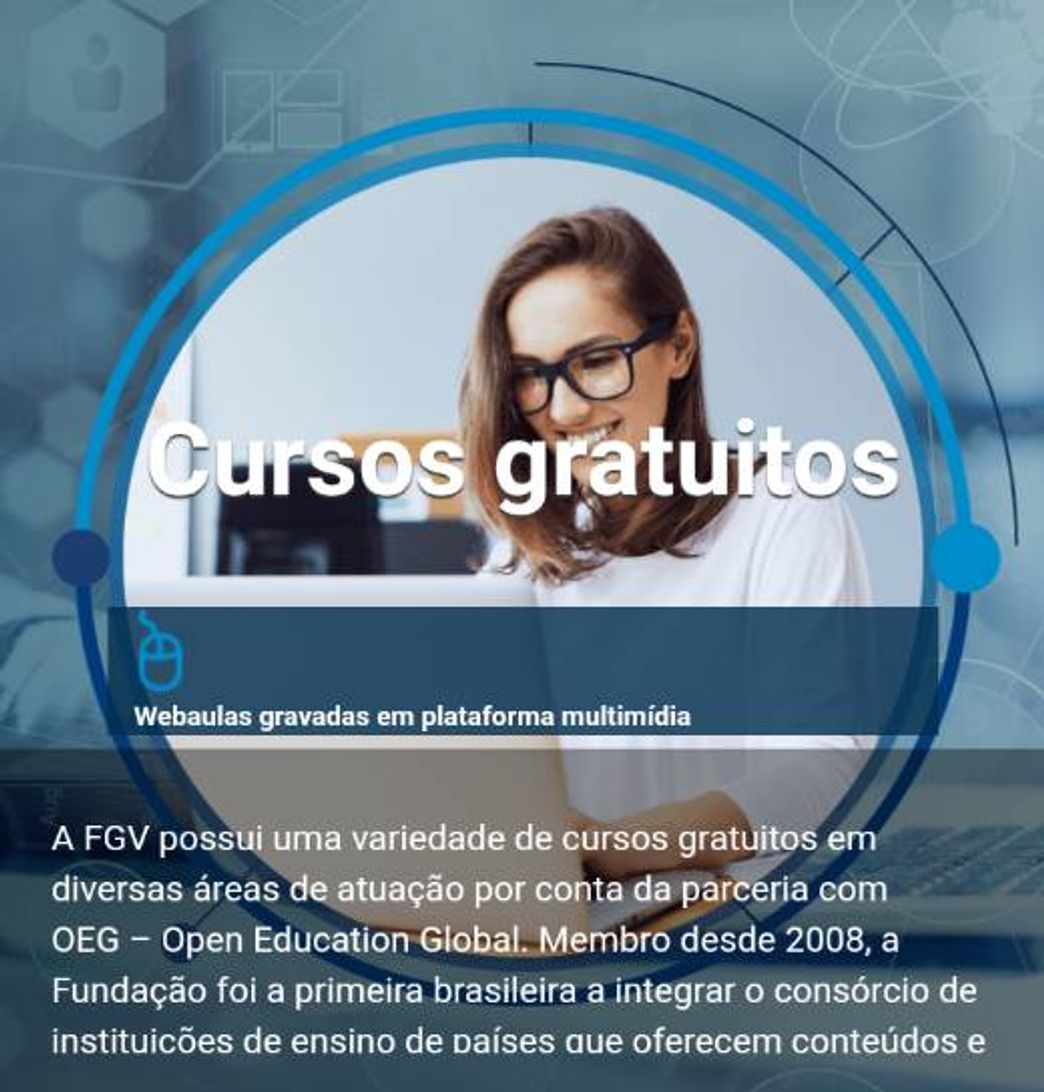 App Cursos gratuitos | FGV Educação Executiva