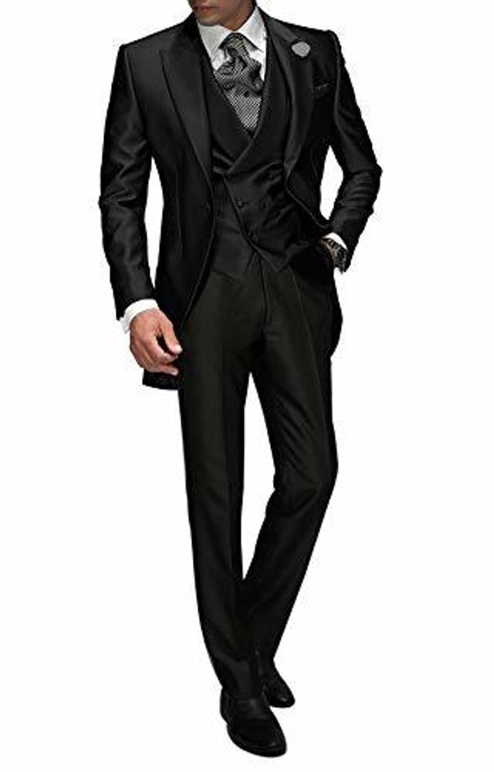 Lugar Suit Me Tailored Men Suit 3 piezas de traje de chaqueta de