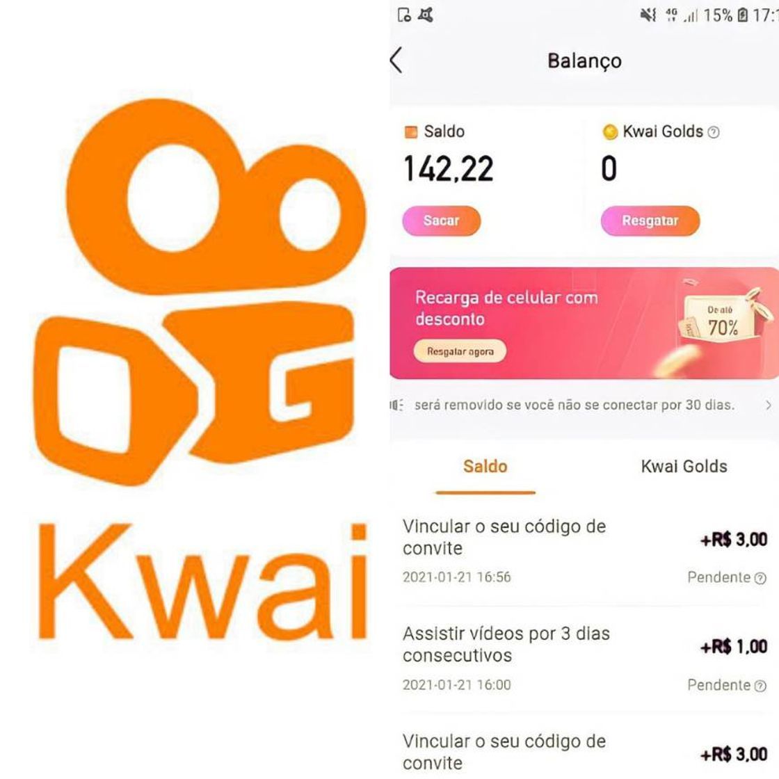 App Aplicativo Kwai