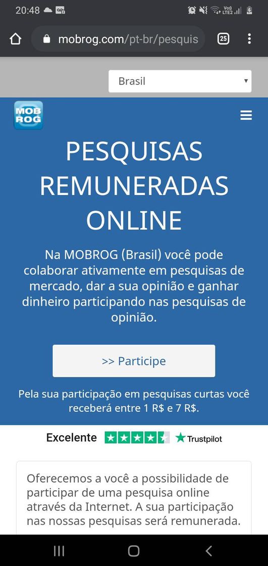 Moda Site para ganhar dinheiro 