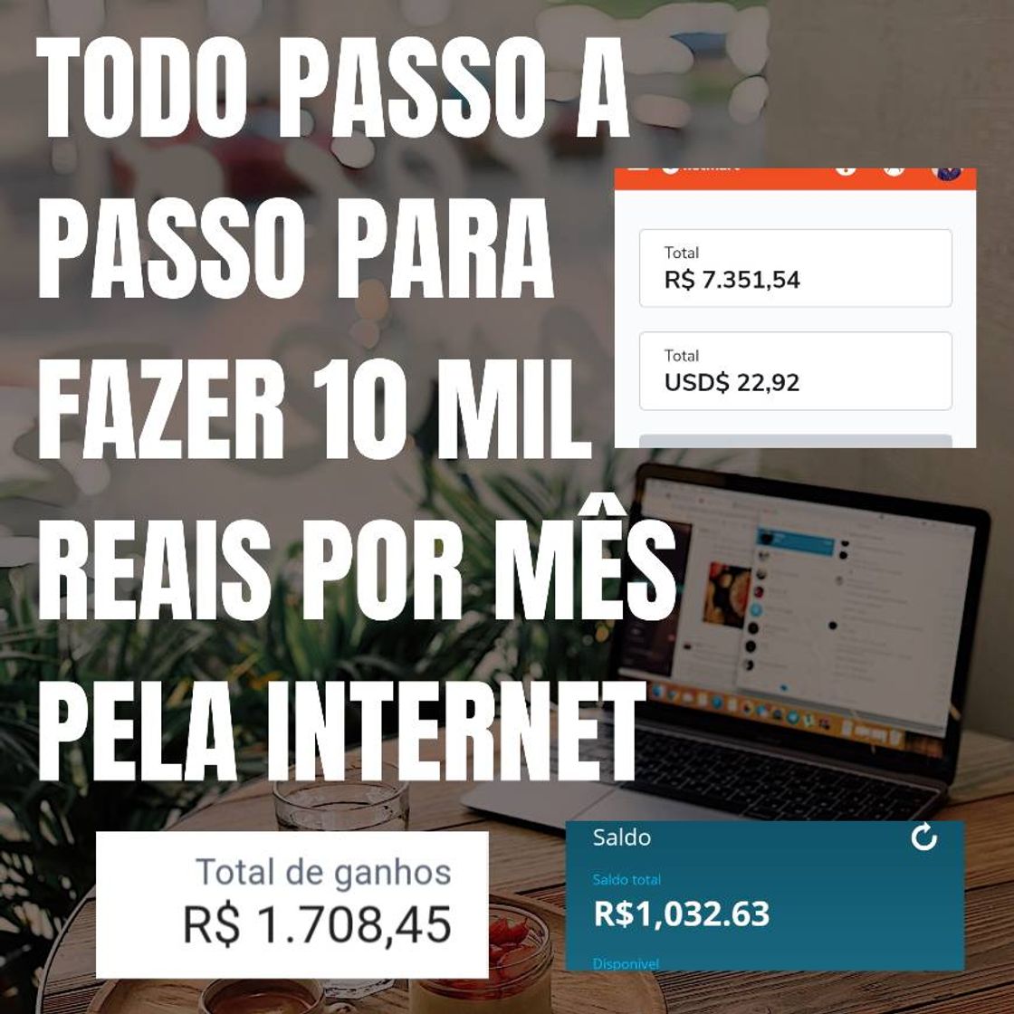 Moda 147,38 por dia Trabalhando em casa pela internet