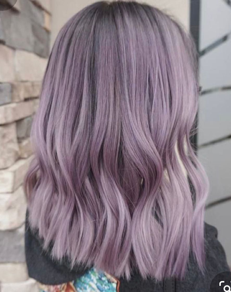 Social cabelo lilás 