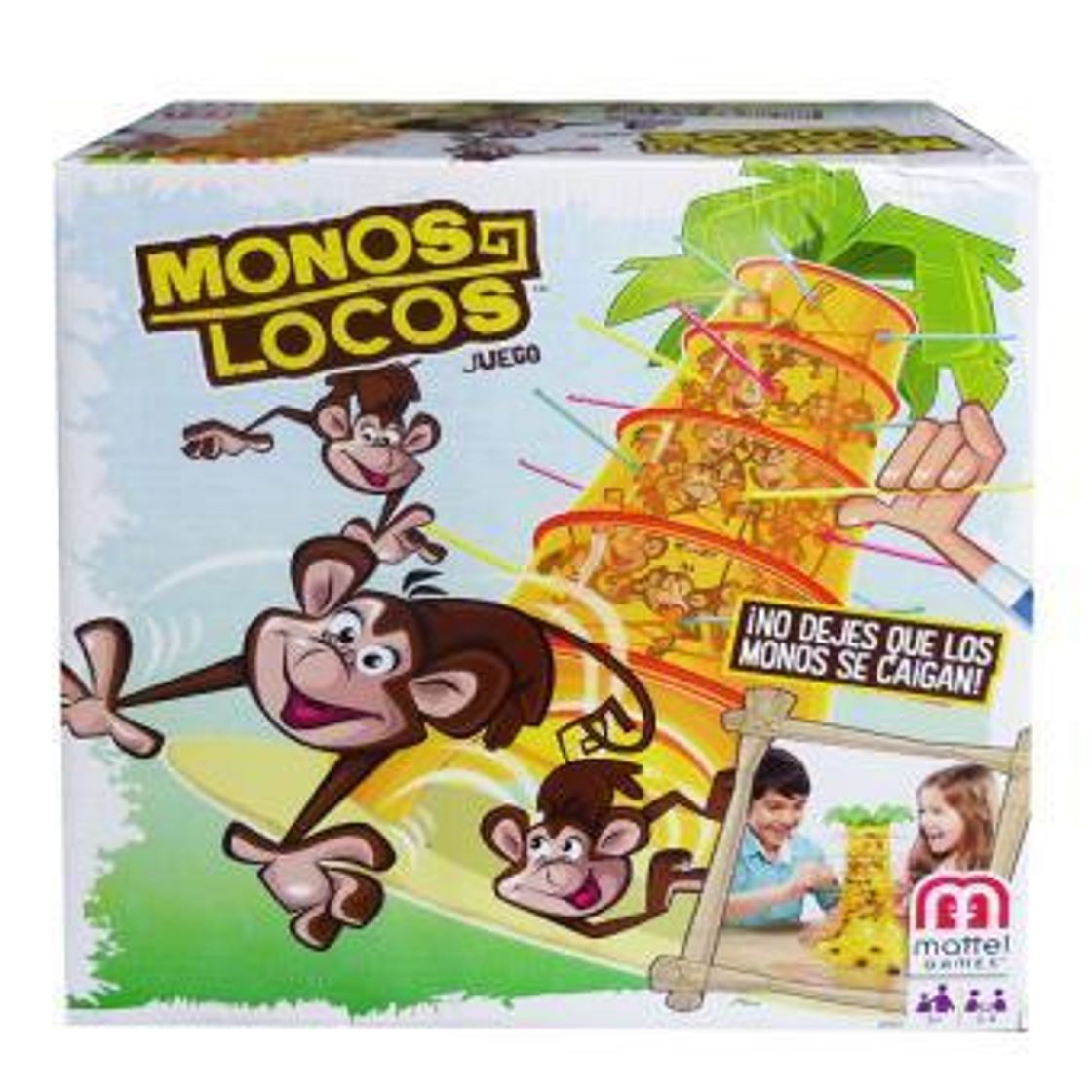 Product Mattel Games Monos locos, juego de mesa infantil