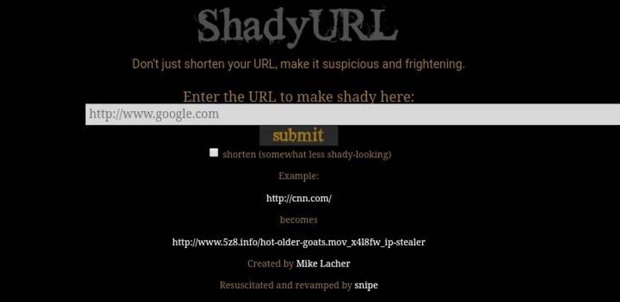 Fashion Shady url 