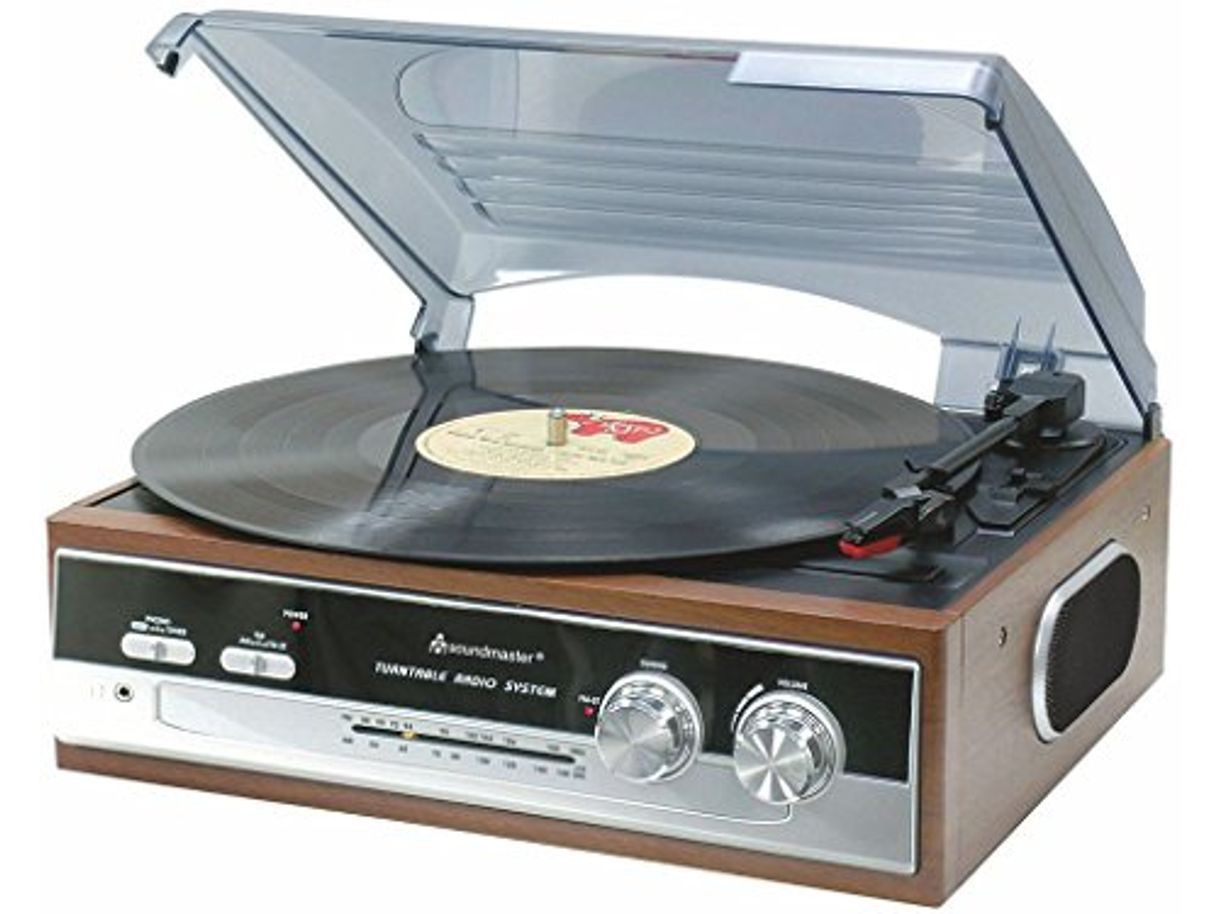 Electrónica Soundmaster PL186H - Reproductor de vinilos